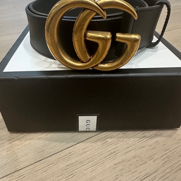 Gucci Calfskin Double G 40mm belt - Picture 5 of 8